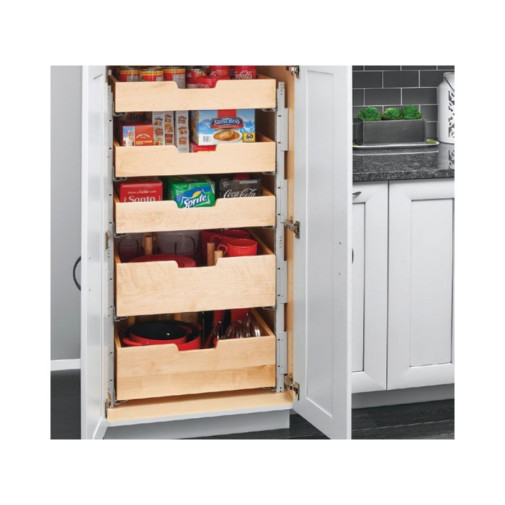 5 Roll Out Tray Tall Pantry Stack