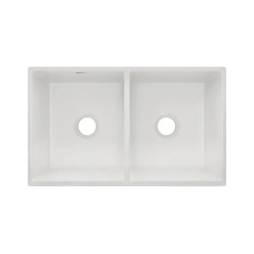 33 Double Bowl Fireclay Farmhouse