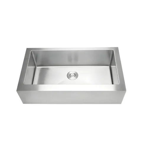 Farmhouse Single Bowl Workstation in Stainless Steel