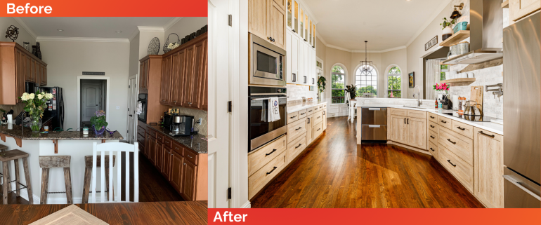 1 Sleek and Modern Kitchen Upgrade by EatGatherLove2