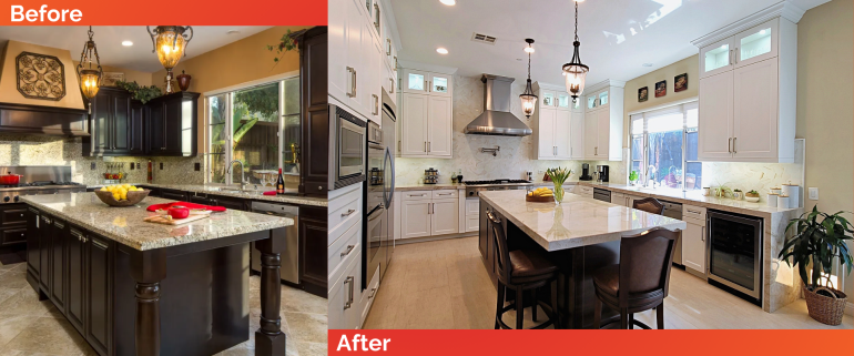 7 Contemporary Kitchen Overhaul with Elegant Fixtures2