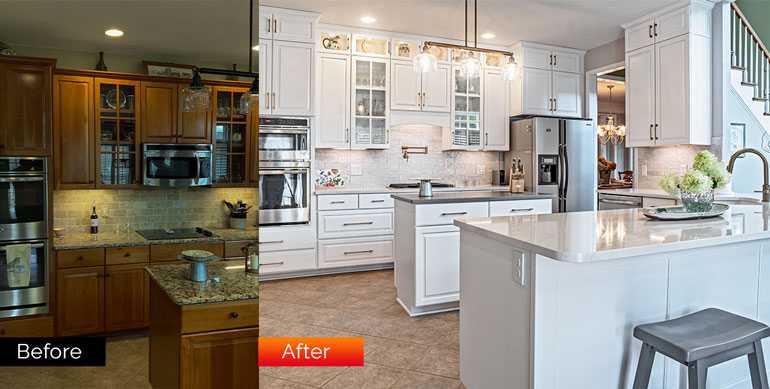 Kitchen Remodels Before & After | EatGatherLove Kitchen Contractor
