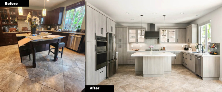 Bright and Airy Kitchen Remodel