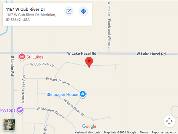 Boise Idaho map
